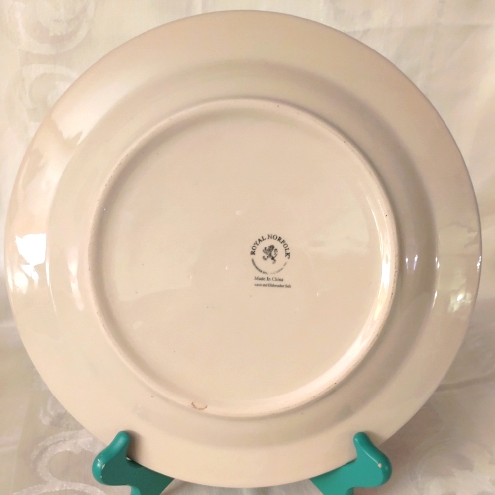 Royal Norfolk rooster plate - Picture 3 of 8